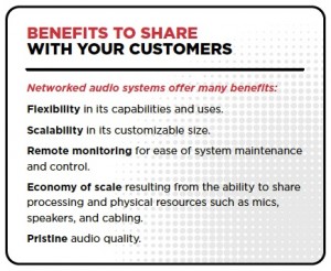 Benefits of Networked Audio